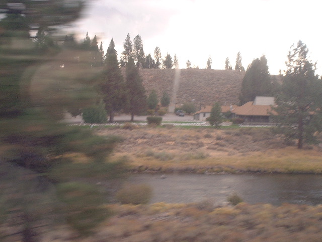 Stream and Buildings