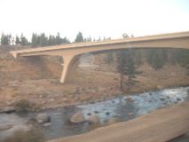 Bridge and stream