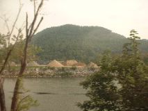 Coal and dirt piles